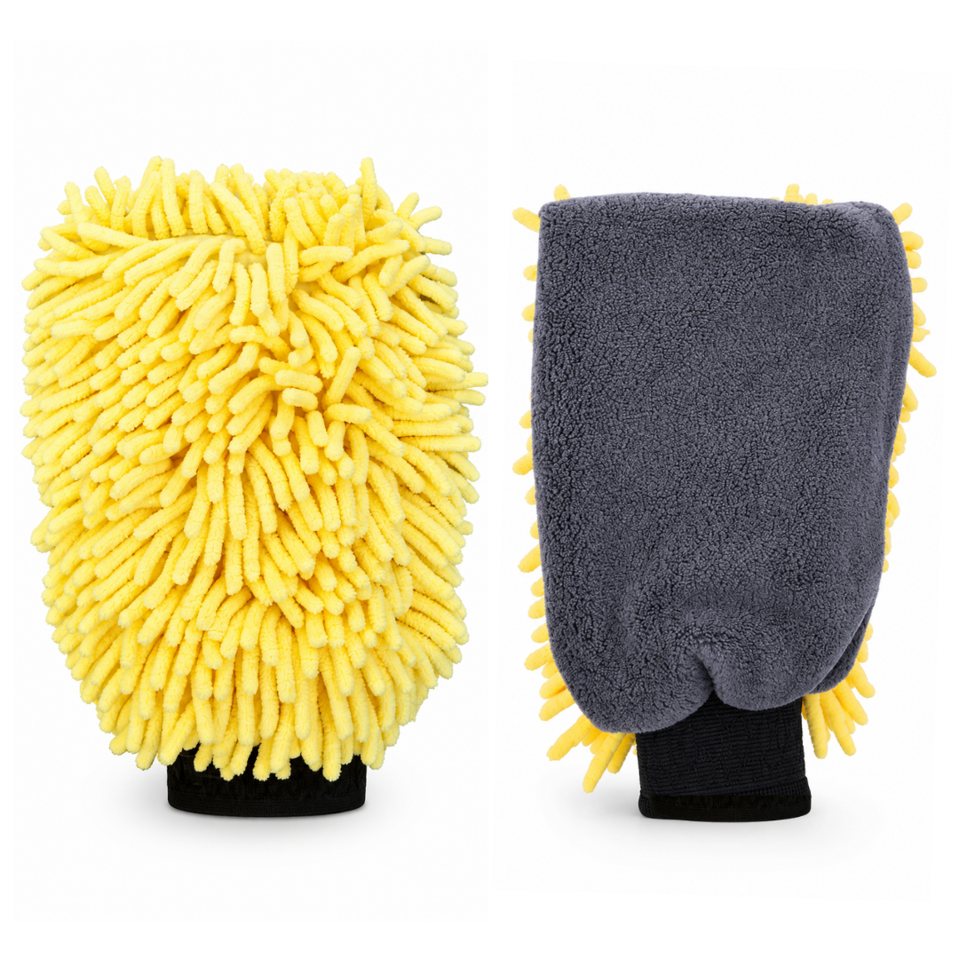 Manusa Spalat Auto 2-în-1 din Microfibră Premium 600 GSM | CleanPro™ Karshine