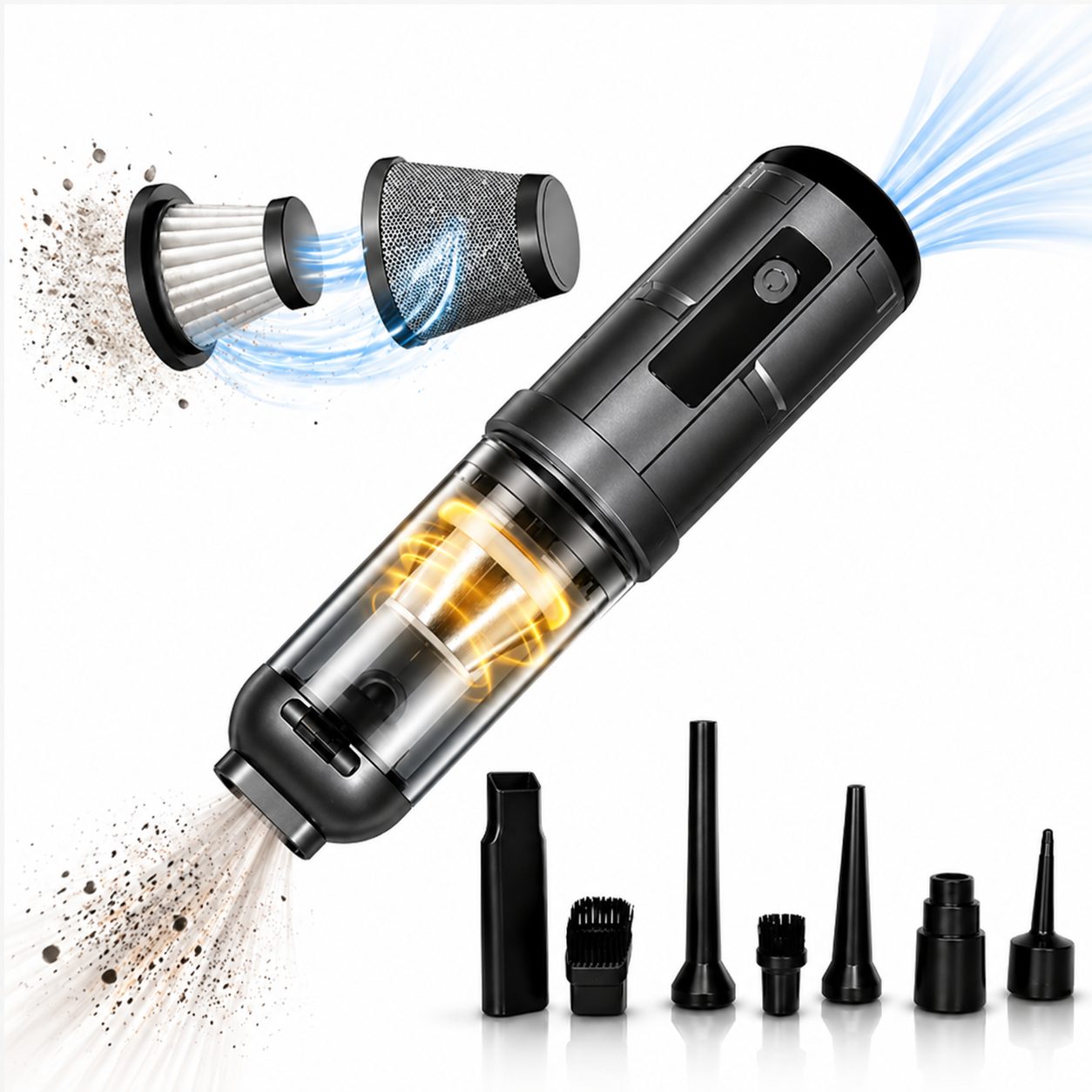 AirForce™ - 22.000 Pa Cordless Car Vacuum Cleaner